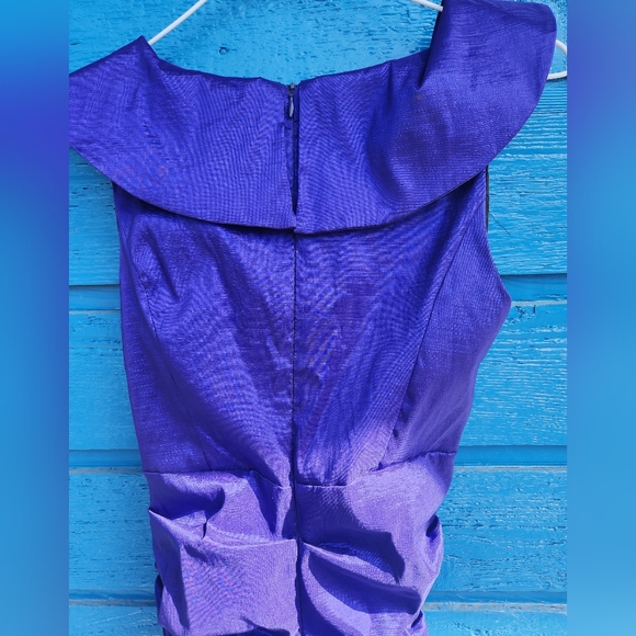 Juno purple bodycon dress - Picture 3 of 7